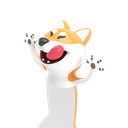 Autsch! 3D Bookmark – Dog