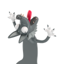 Autsch! 3D Bookmark – Coyote